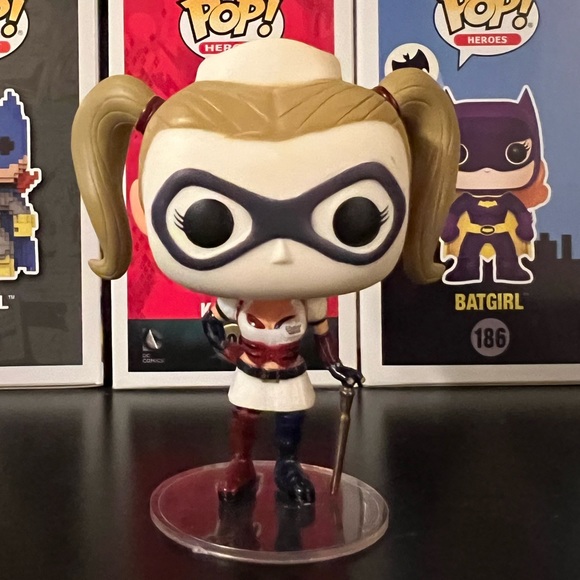 (LOOSE, No Box) Harley Quinn Arkham Asylum Funko Pop #54